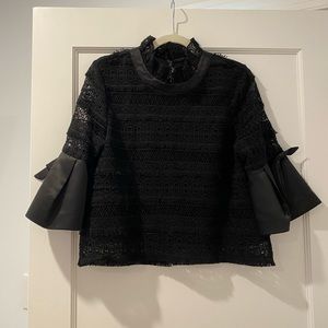 Alpha and Omega Knit Top with lining